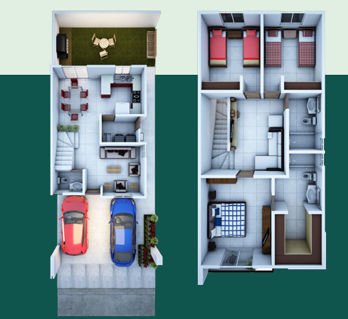 Casa muestra Altavia Topacio 2